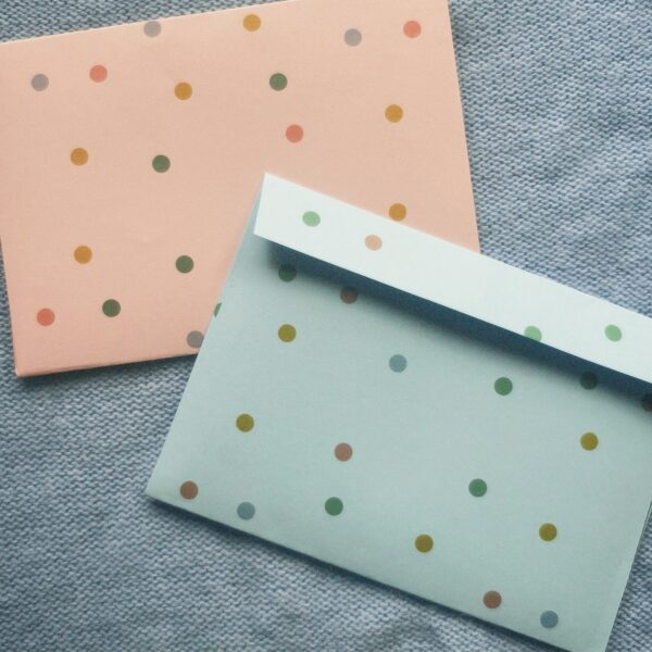 Коверт “Точки” (две бои)