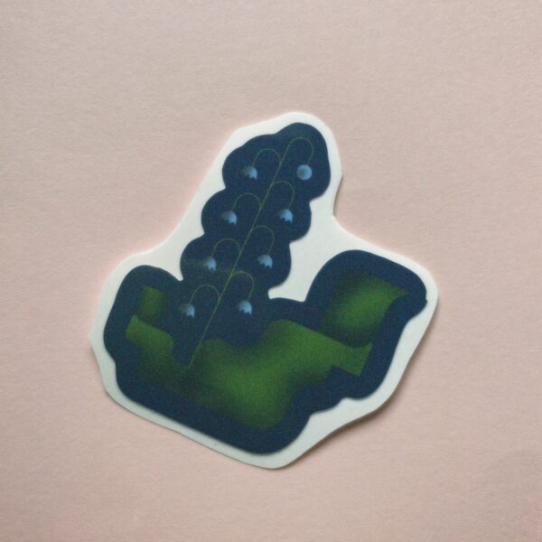 стикер “night-time fragility”